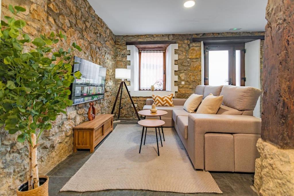 Precioso Piso Estilo Rustico A 10 Min De Santander Apartment Camargo Luaran gambar